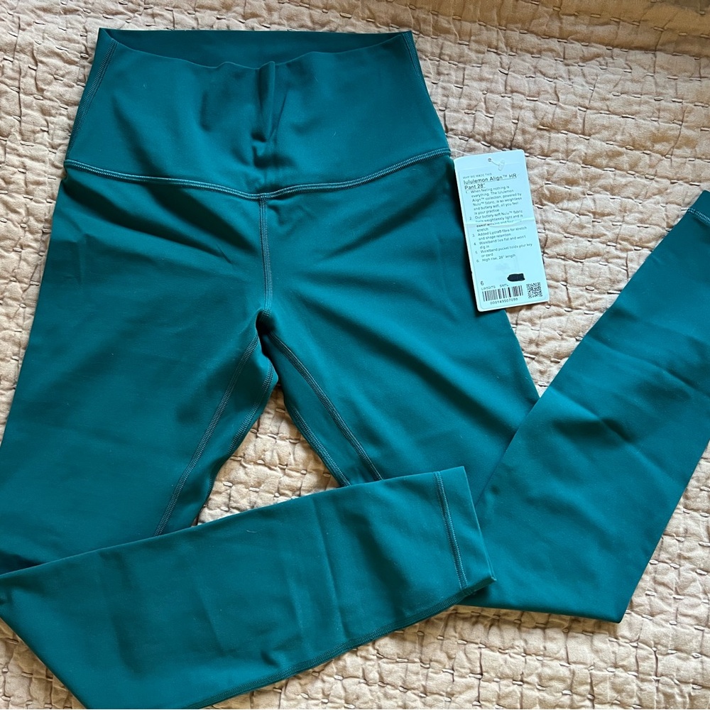 lululemon athletica NWT Align HR Leggings 28”